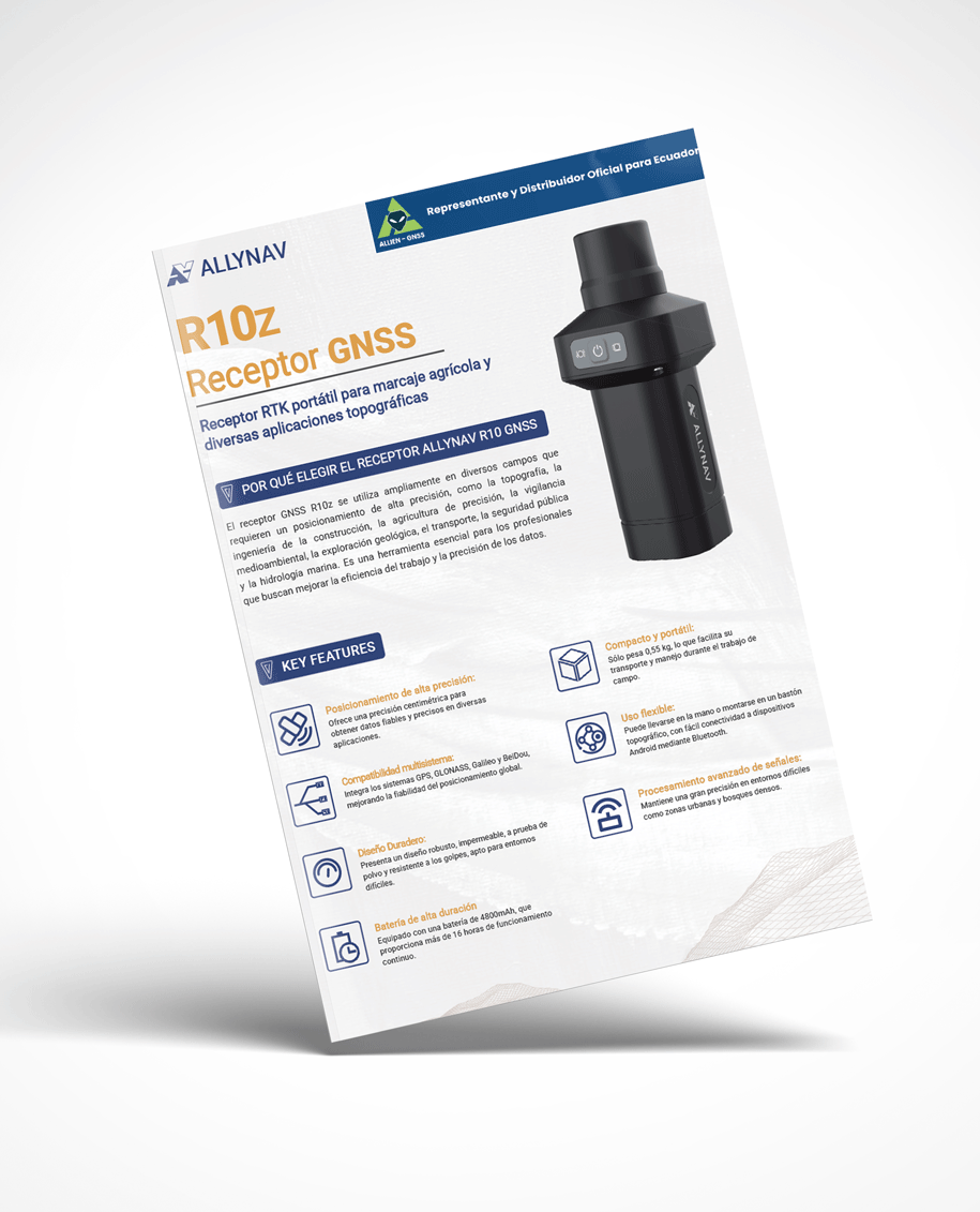 EQUIPO GNSS RTK R10z – Allien GNSS